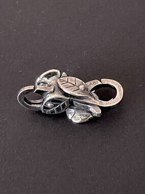 TROLLBEADS 925 Sterling Silver Crisp Flower Clasp for Bracelet Necklace